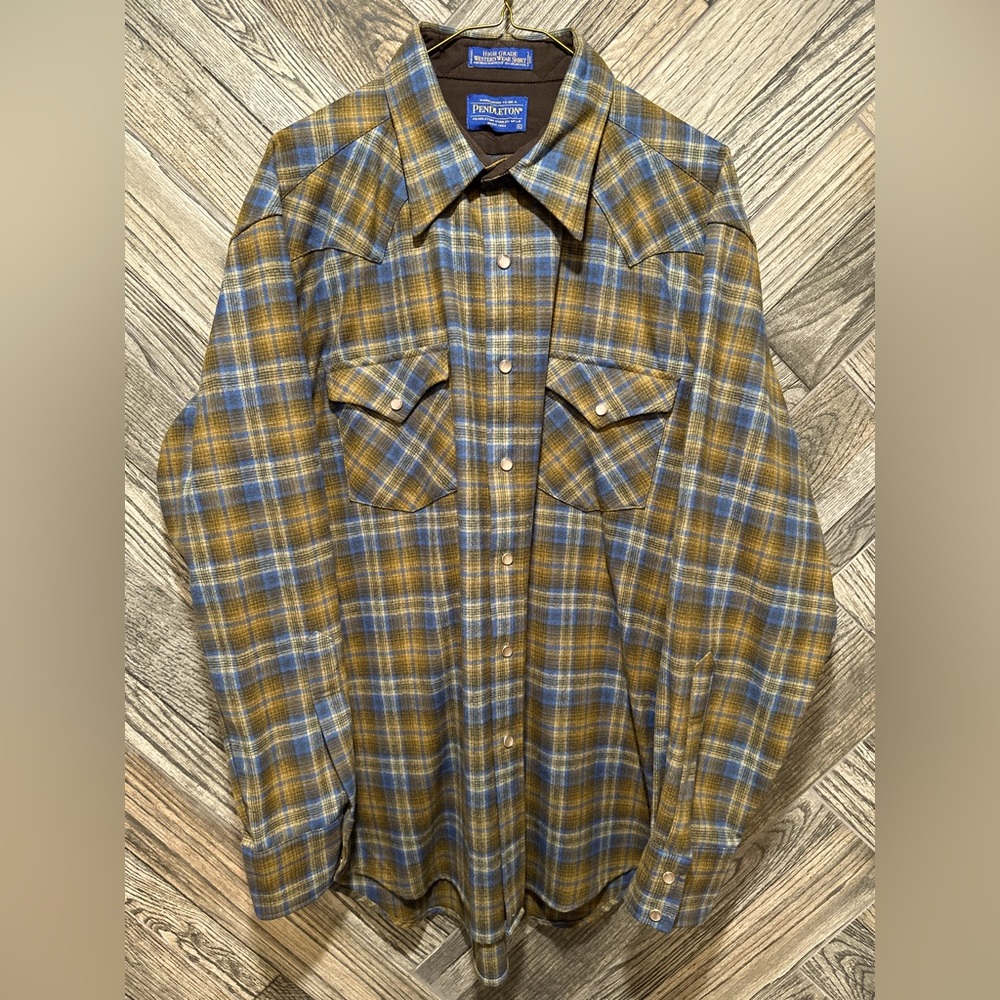 Men’s Virgin Wool Pendleton Flannel